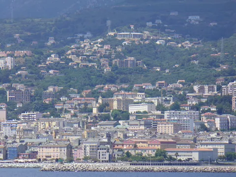Aankomst in Bastia
