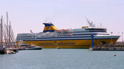 De ferry naar Bastia