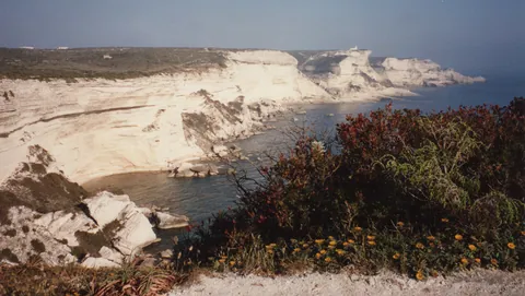 Bonifacio op de kliffen