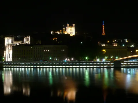 Fourviere en Saint-Jean by night